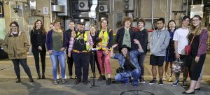 ANU School of Art and Design Students on a special Localjinni AlleyHART walk